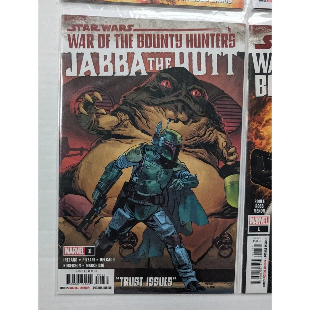 Star Wars War of the Bounty Hunters Issue #1 Variants‎ & Alpha Lot of 6 Marvel